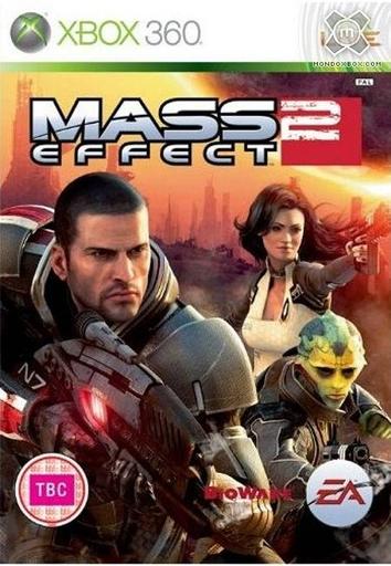 Mass Effect 2 - Бокс арт PAL версии Mass Effect 2