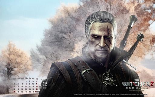 Ведьмак 2: Убийцы королей - Календарь на декабрь от the-witcher.de