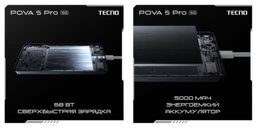 Мобильные приложения - TECNO представил новинки серии POVA 5